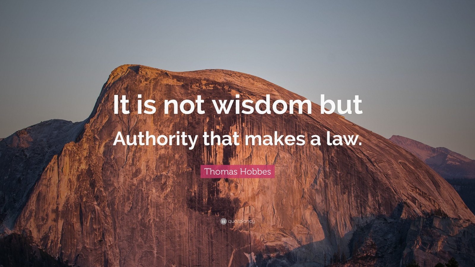 the is Not Wisdom but Authority that Makes a Law" - Tymoff's